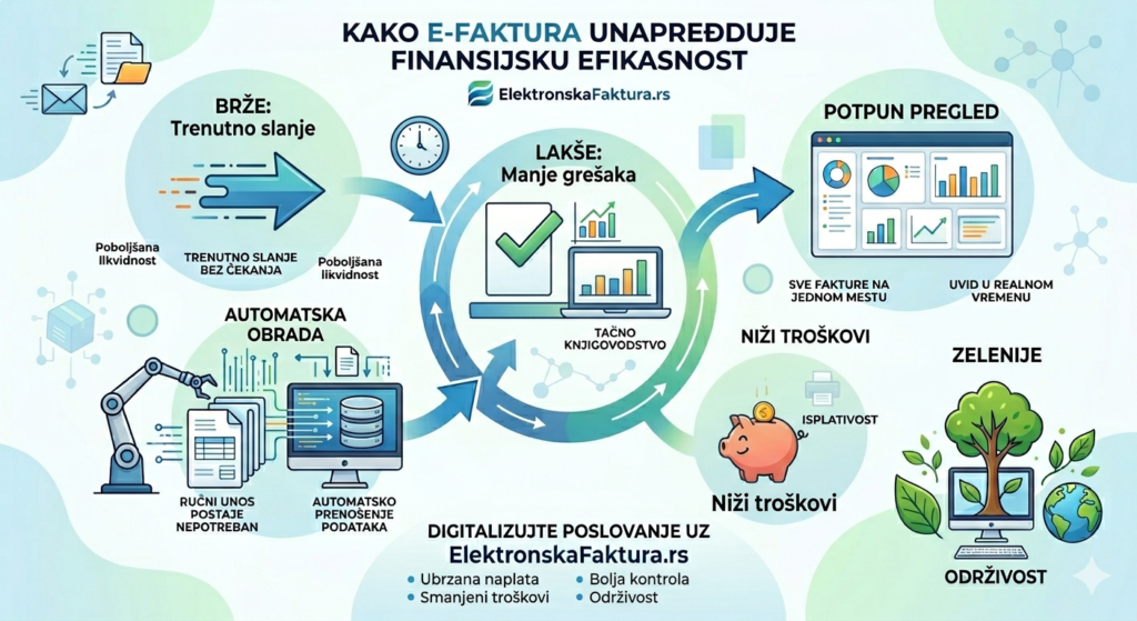 Kako e-faktura može poboljšati Vašu finansijsku efikasnost
