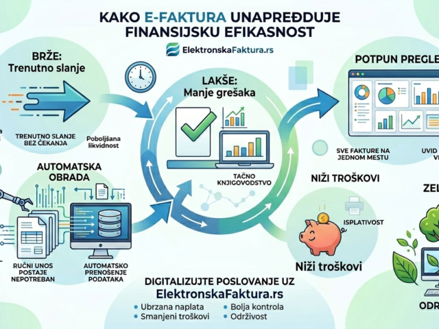 Kako e-faktura može poboljšati Vašu finansijsku efikasnost