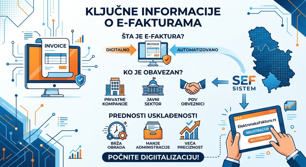 E-faktura i zakonska regulativa: Ključne informacije koje morate znati