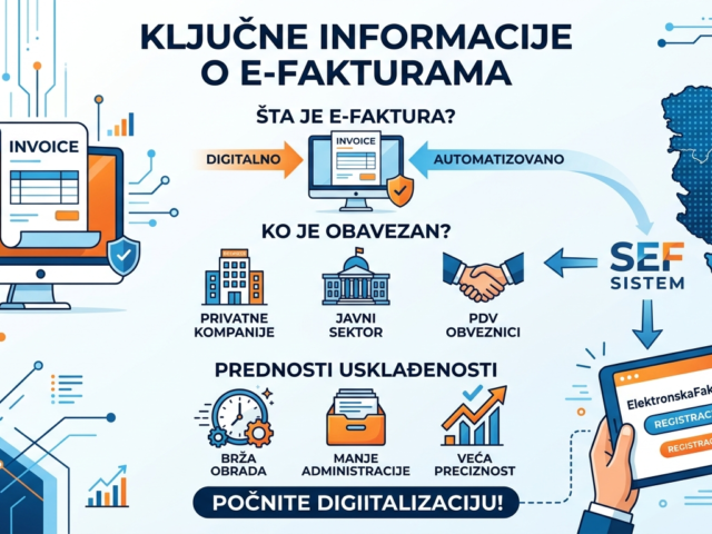 E-faktura i zakonska regulativa: Ključne informacije koje morate znati