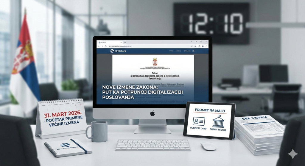 Izmene i dopune Zakona o elektronskom fakturisanju – šta se menja i na koga se odnosi