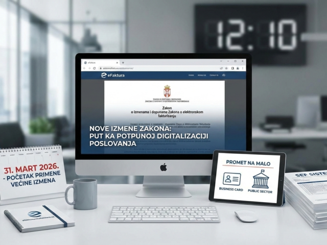 Izmene i dopune Zakona o elektronskom fakturisanju – šta se menja i na koga se odnosi