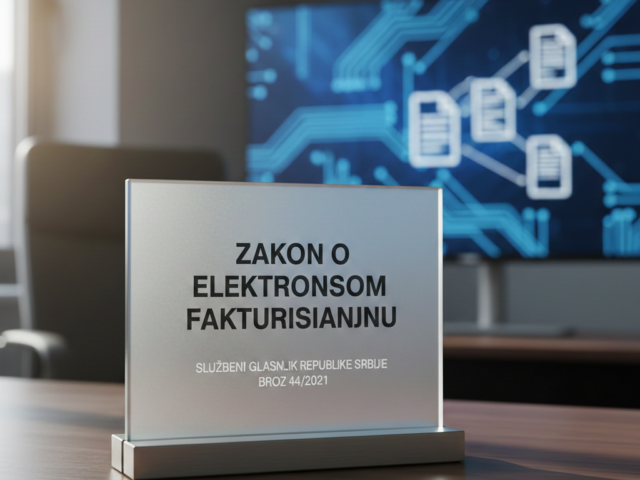 ЗAКOН o eлeктрoнскoм фaктурисaњу