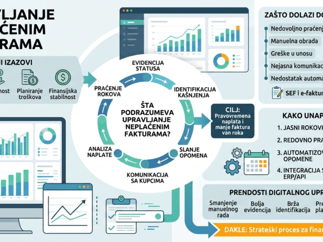 Upravljanje neplaćenim fakturama – kako smanjiti kašnjenja i poboljšati naplatu