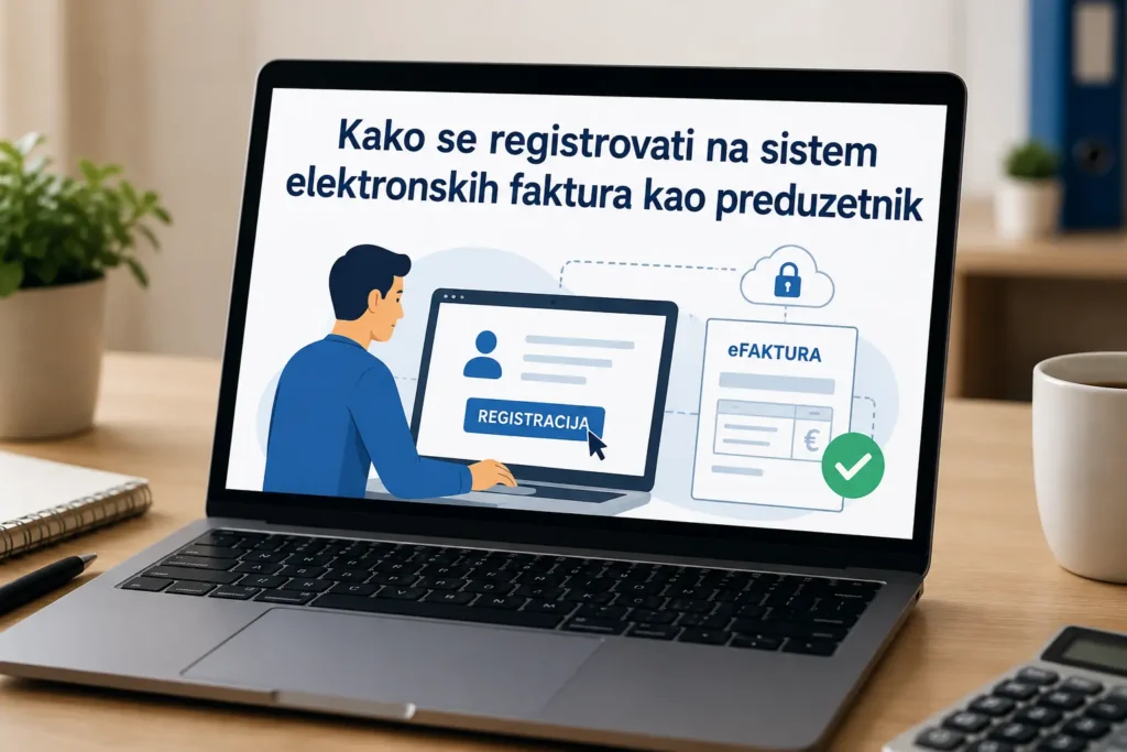 kako se registrovati na sistem elektronskih faktura