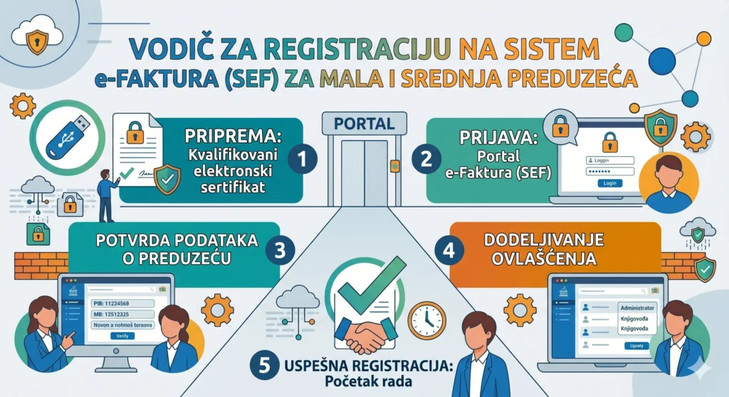 vodic na registraciju na sistem elektronskih faktura za mala i srednja preduzeca