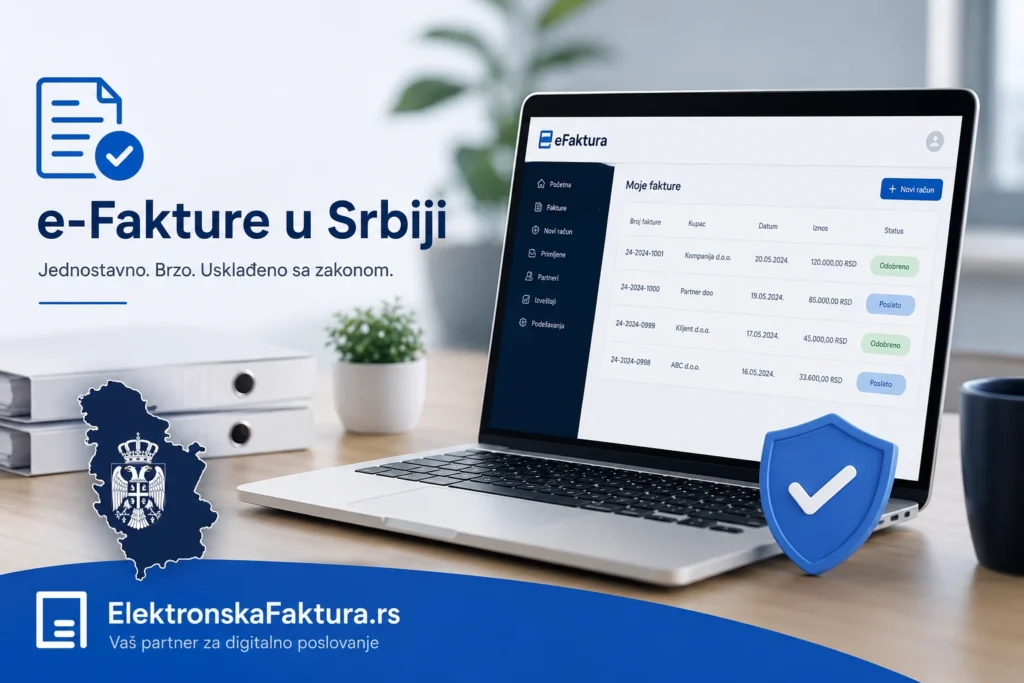 SEF e-Fakture u Srbiji – prijava na Sistem Elektronskih Faktura (SEF), elektronsko fakturisanje, korisnici SEF-a i upravljanje e-fakturama putem platforme ElektronskaFaktura.rs