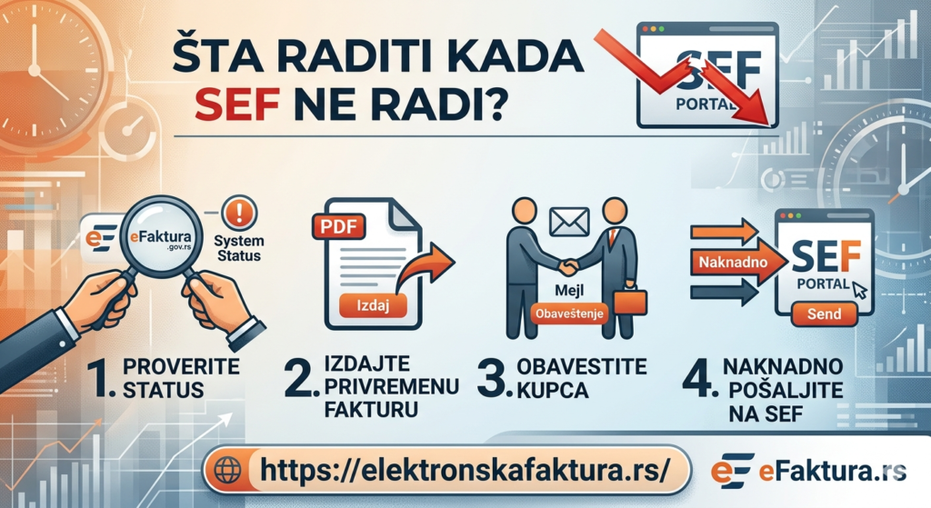 sta raditi kada sef ne radi
