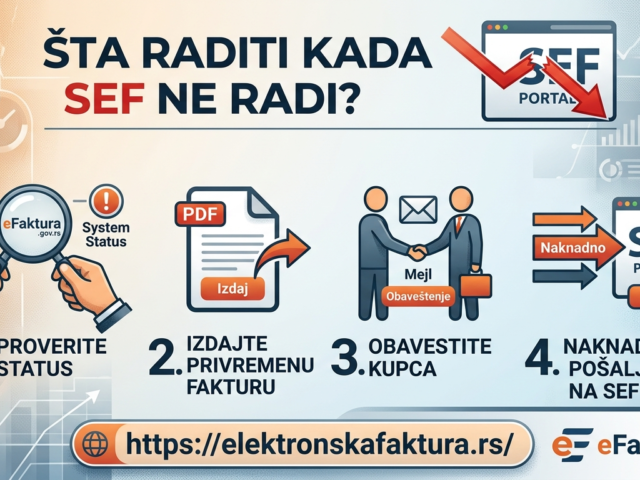 Šta raditi kada SEF ne radi? Kompletan vodič za preživljavanje pada sistema