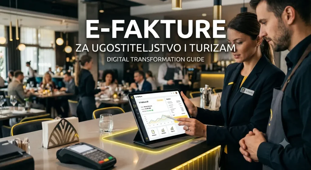 E-fakture za ugostiteljstvo i turizam: Kompletan vodič za digitalnu transformaciju