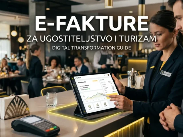 E-fakture za ugostiteljstvo i turizam: Kompletan vodič za digitalnu transformaciju
